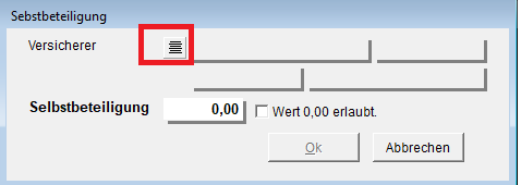 Selbstbeteiligung (Selbstbehalt)
