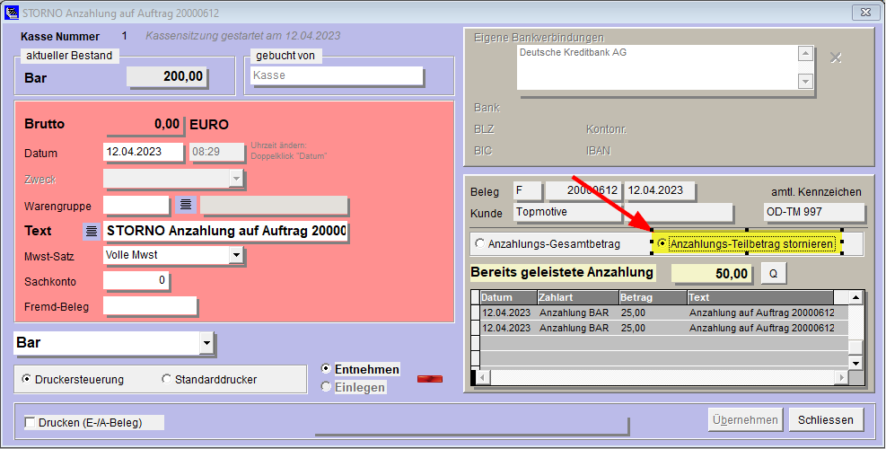 Anzahlung_Teilzahlung_stornieren