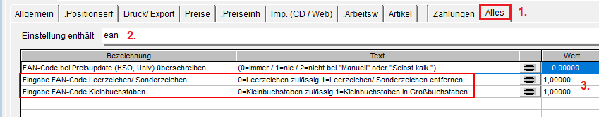 Einstellungen_EAN