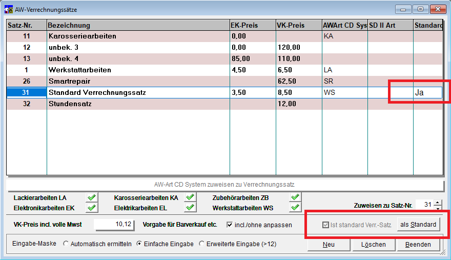 Verrechnungssatz_Standard