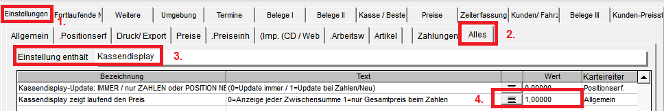 Einstellungen_Kassendispay