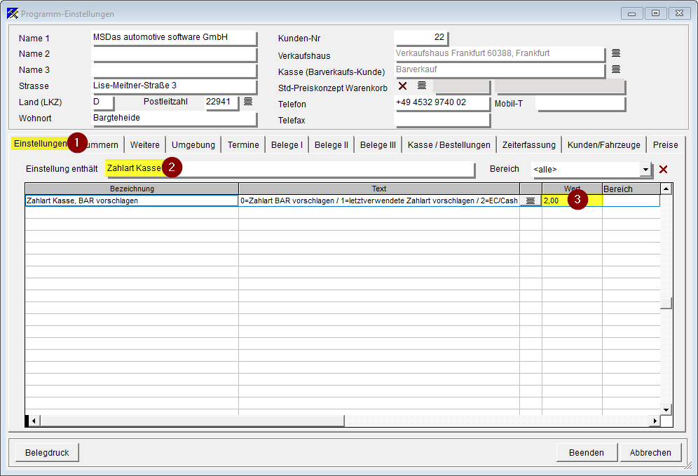Vorbelegung_Zahlart_Kasse